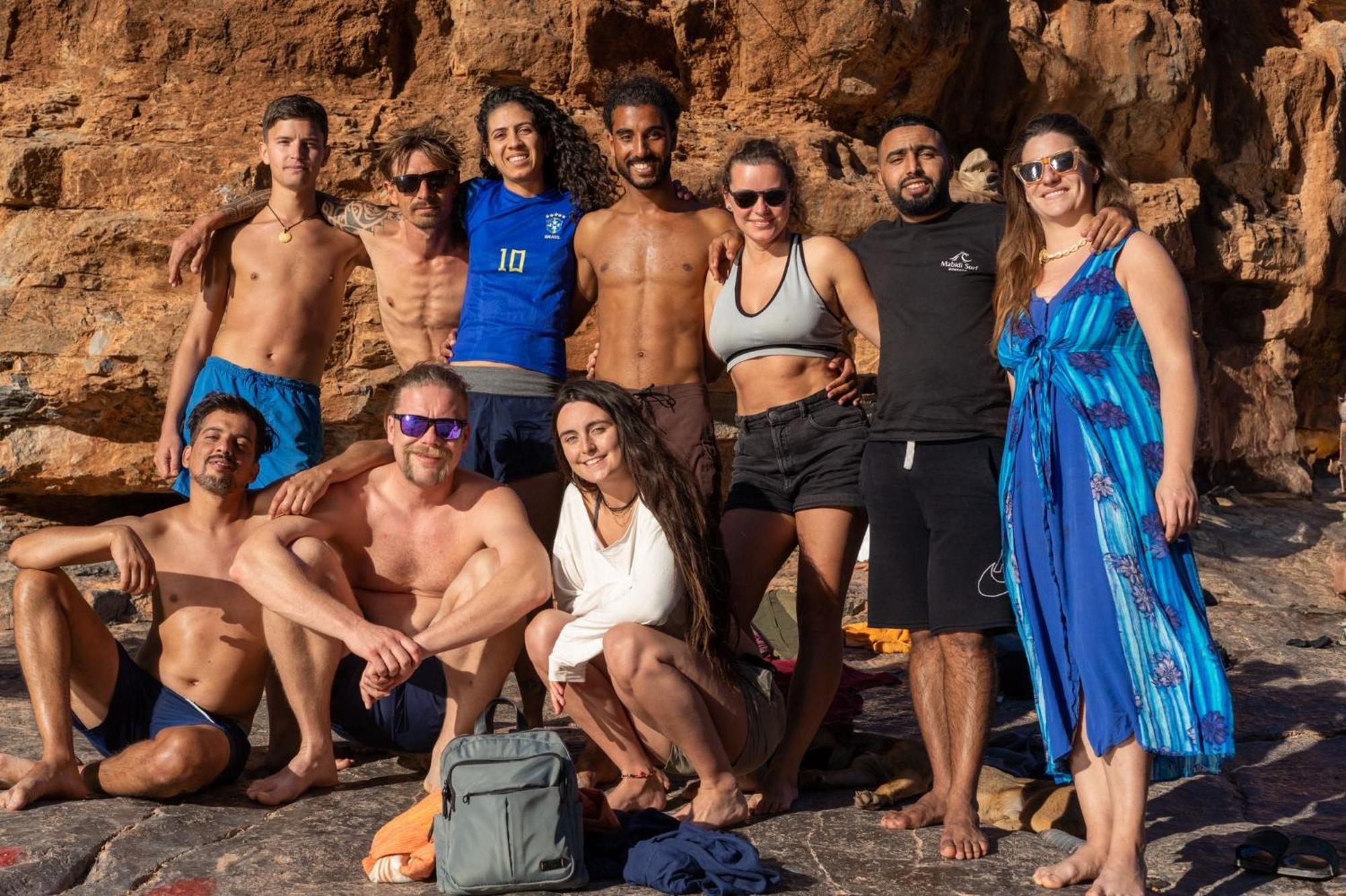 Mabidi Surf Taghazout Hostel Bagian luar foto