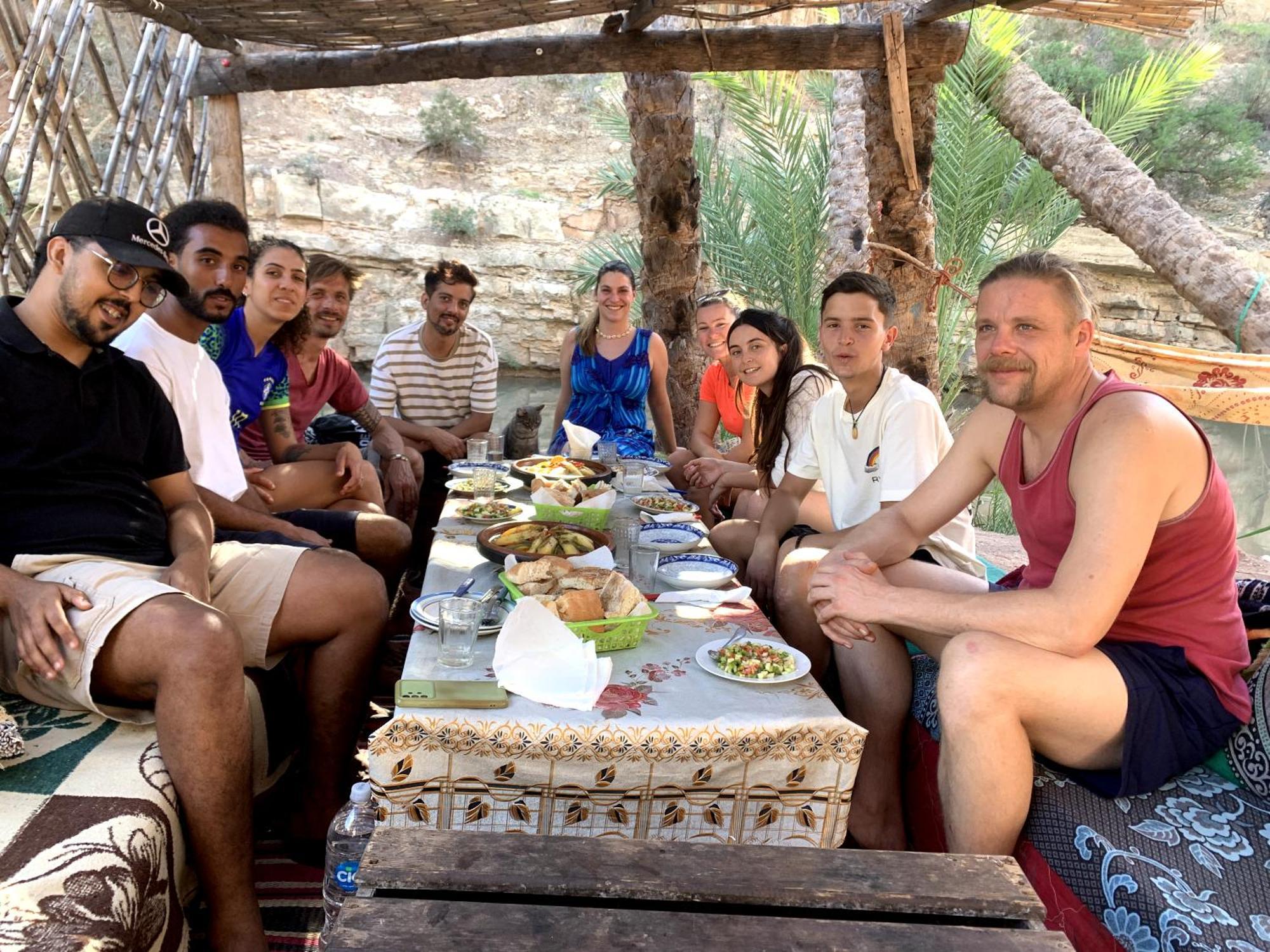Mabidi Surf Taghazout Hostel Bagian luar foto