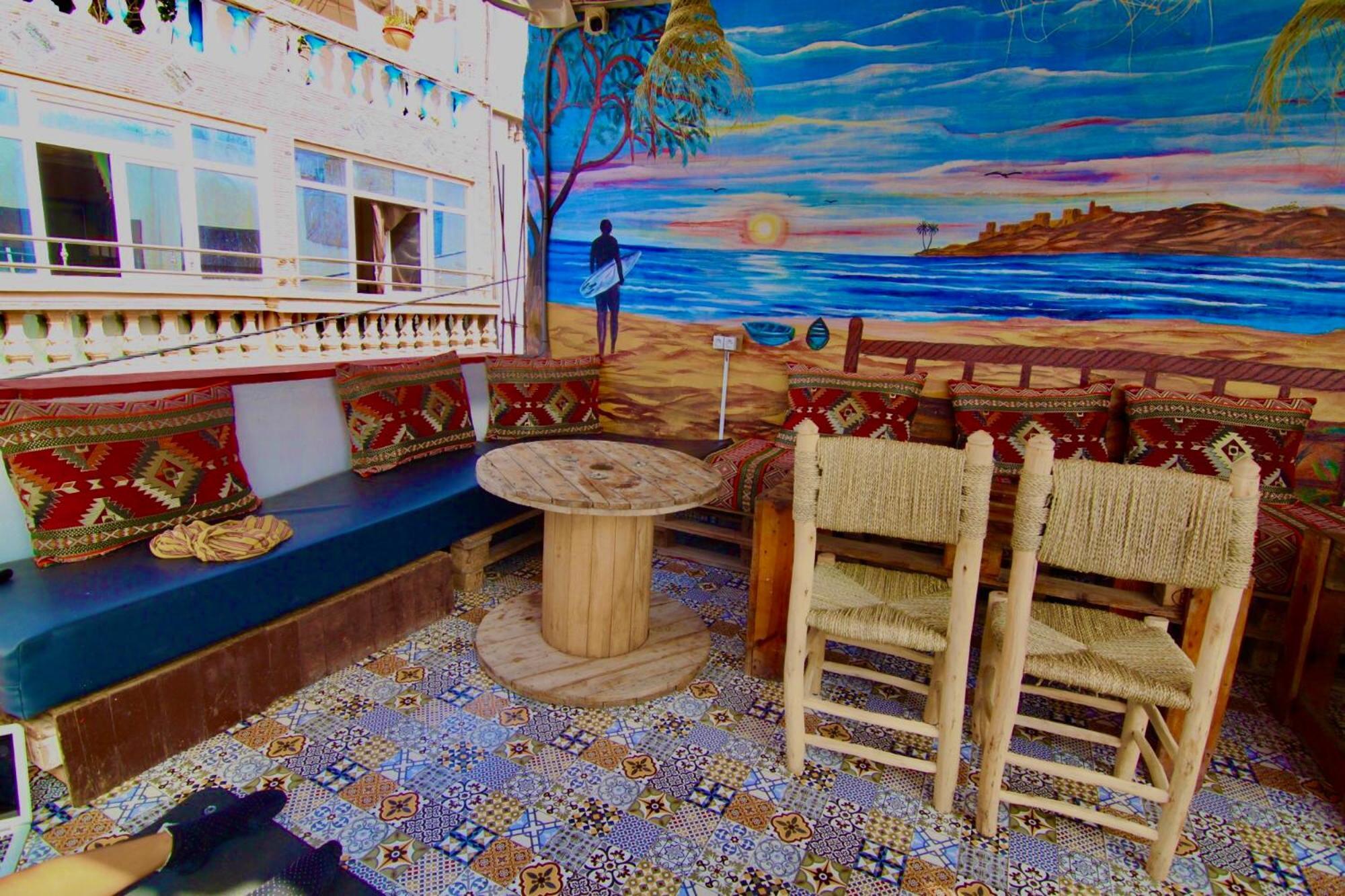 Mabidi Surf Taghazout Hostel Bagian luar foto