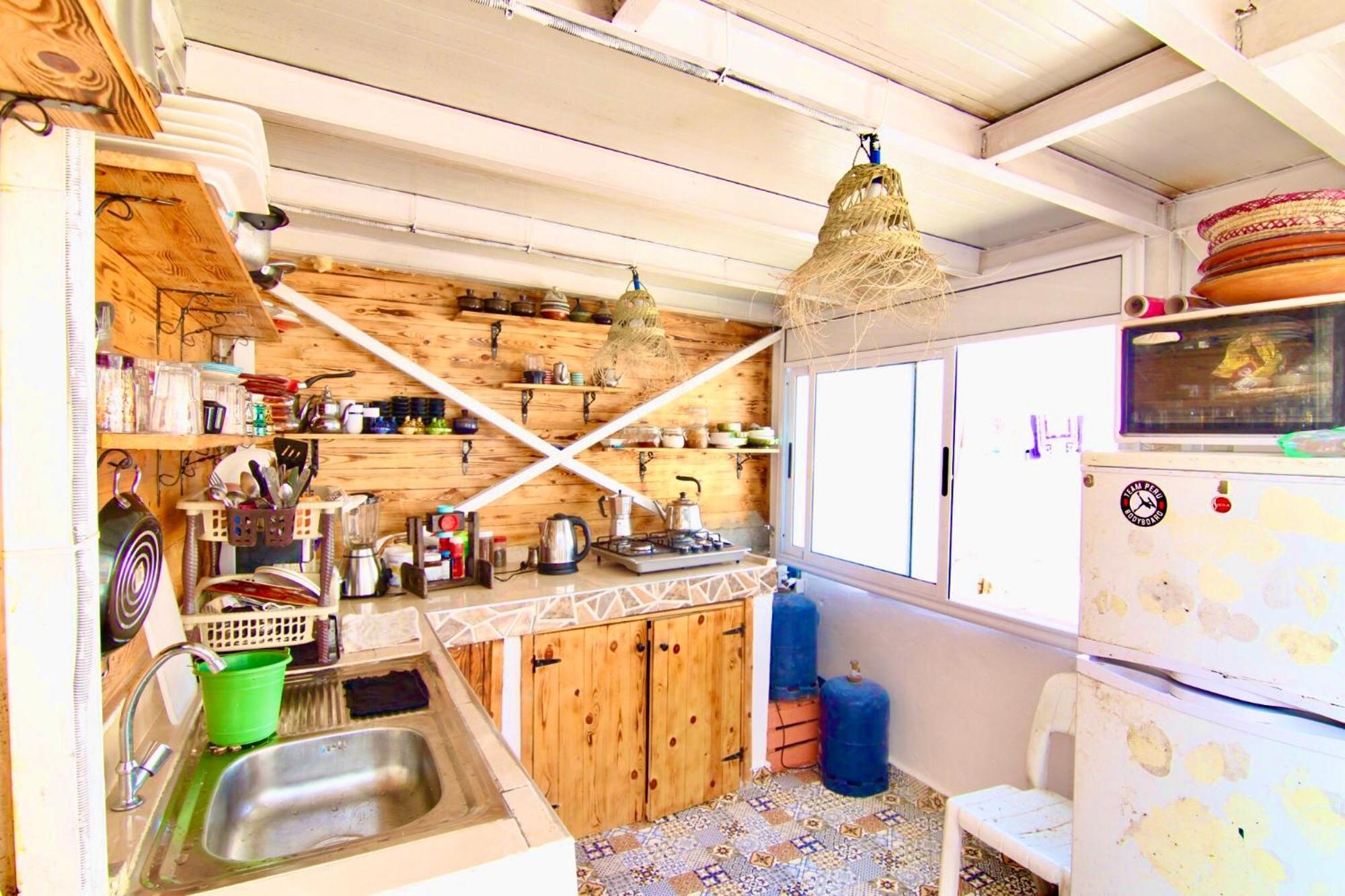 Mabidi Surf Taghazout Hostel Bagian luar foto