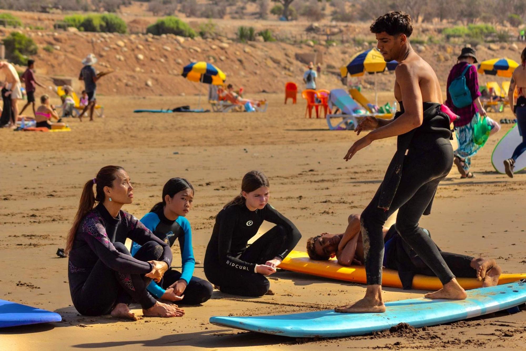 Mabidi Surf Taghazout Hostel Bagian luar foto