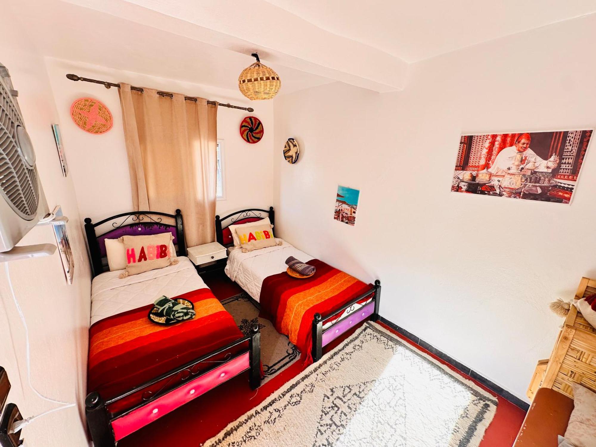 Mabidi Surf Taghazout Hostel Bagian luar foto