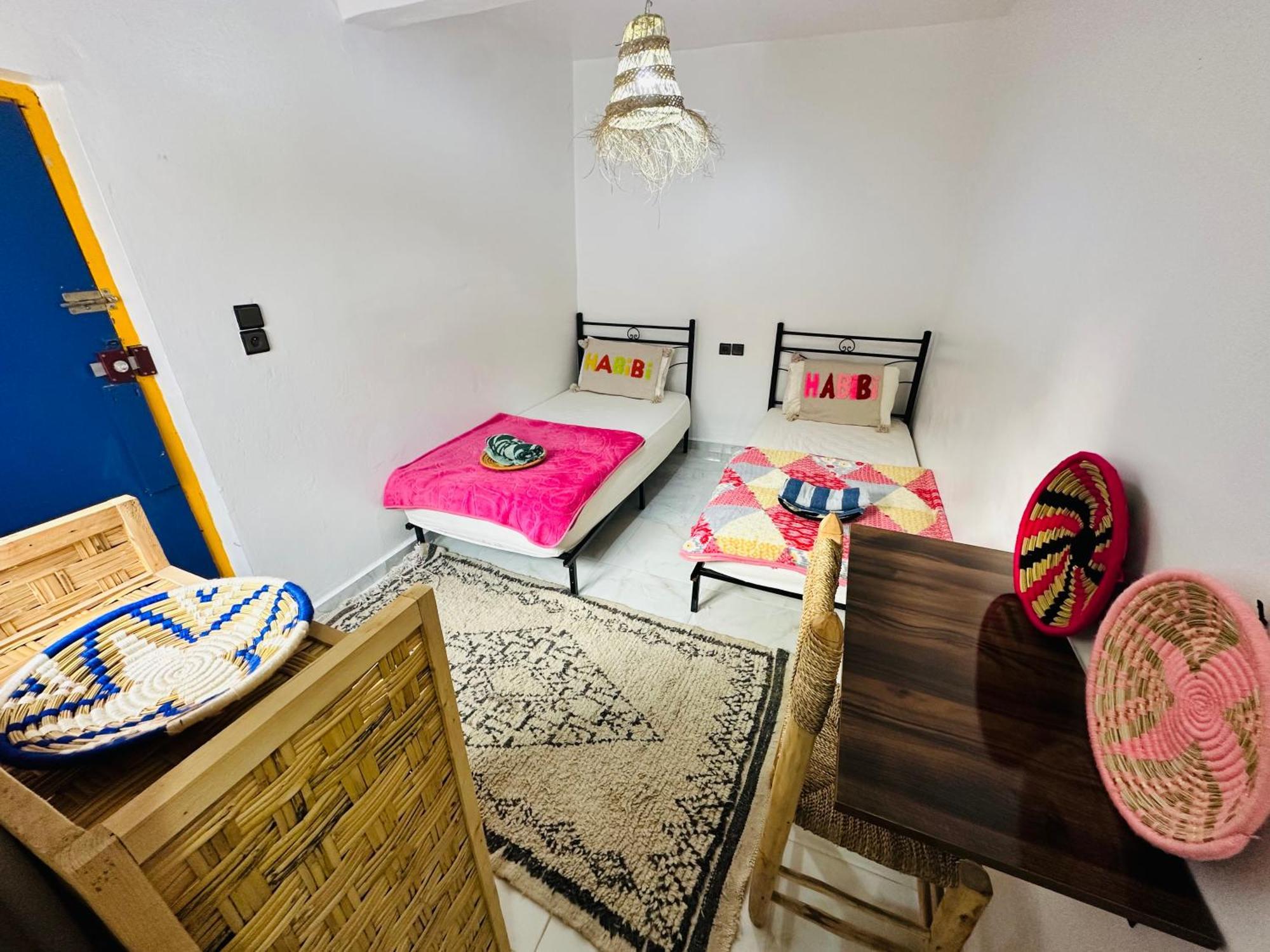 Mabidi Surf Taghazout Hostel Bagian luar foto